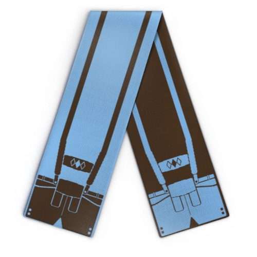 Design Schal Lederhose