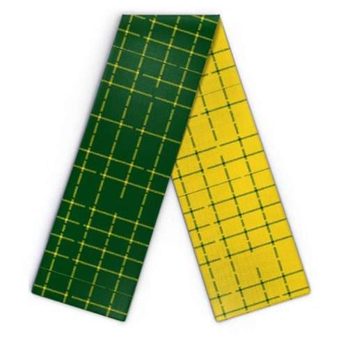 Maxi Design Schal Gelb Grün