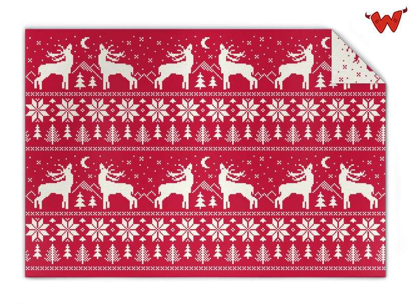 Strickdecke Norweger