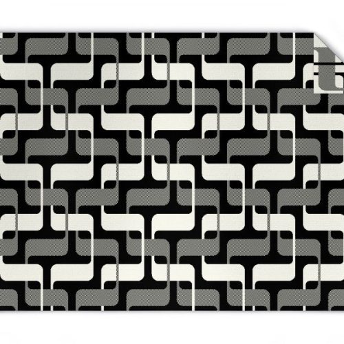 Strickdecke Schlangen der 70er