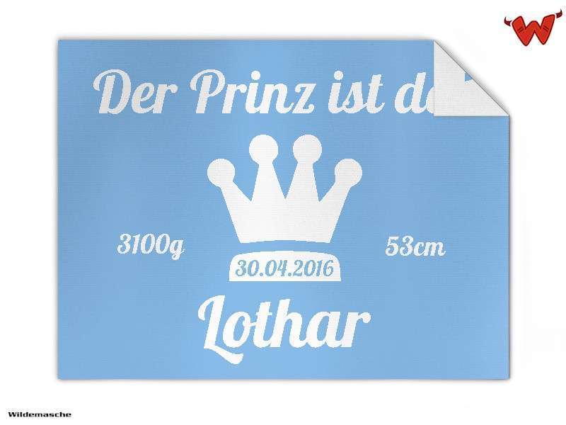 Bild von   babydecke mit namejpg | fotogeschenkideende 🎀 Geschenke mit eigenem Foto Motiv o Text