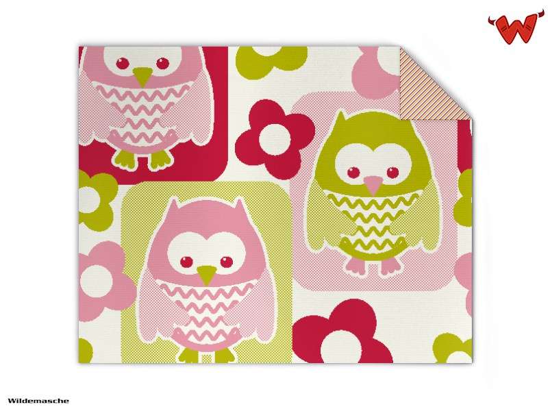 Bild von   babydecke eulejpg | fotogeschenkideende 🎀 Geschenke mit eigenem Foto Motiv o Text