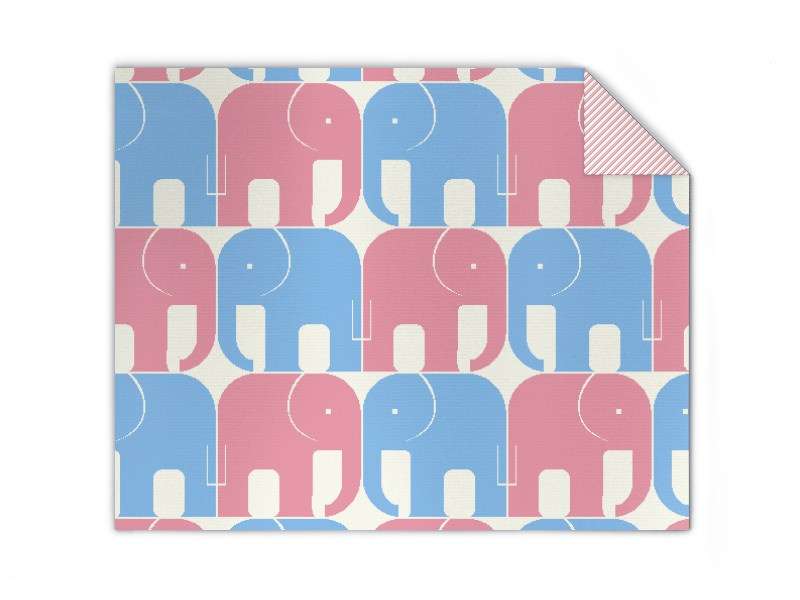 Bild von   babydecke bunte elefantenjpg | fotogeschenkideende 🎀 Geschenke mit eigenem Foto Motiv o Text