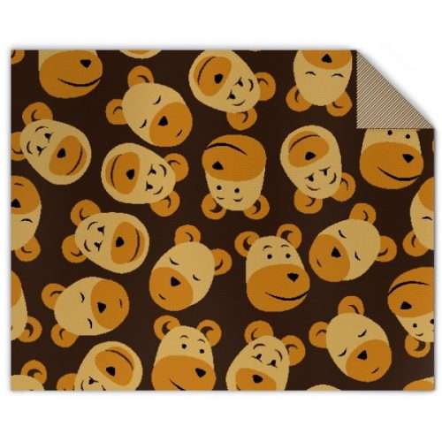 Baby Strickdecke Bär