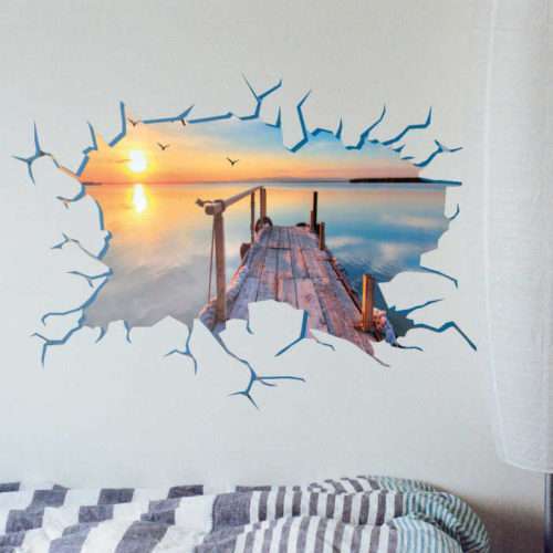 Personalisierter Loch Aufkleber