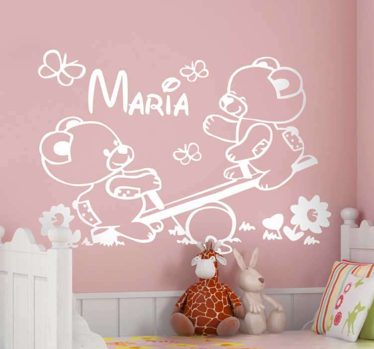 Bild von   personalisiertes baerchen wandjpg | fotogeschenkideende 🎀 Geschenke mit eigenem Foto Motiv o Text