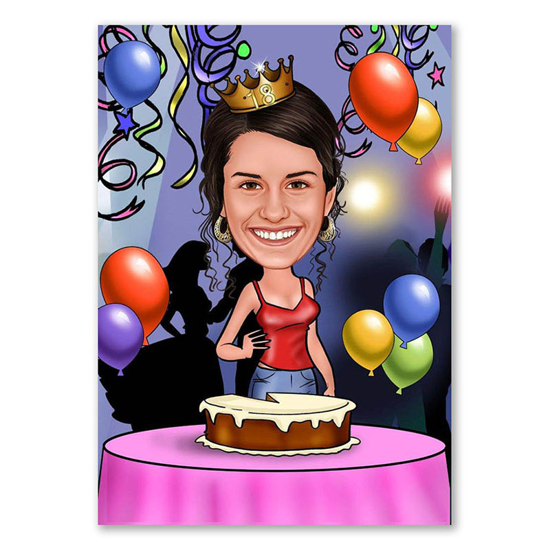 Bild von   erstellung karikatur party cajpg | fotogeschenkideende 🎀 Geschenke mit eigenem Foto Motiv o Text