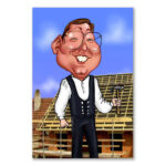 Bild von   erstellung karikatur dachdeckejpg | fotogeschenkideende 🎀 Geschenke mit eigenem Foto Motiv o Text