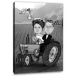Bild von   erstellung karikatur hochzeitjpg | fotogeschenkideende 🎀 Geschenke mit eigenem Foto Motiv o Text
