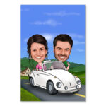 Bild von   erstellung karikatur auto andjpg | fotogeschenkideende 🎀 Geschenke mit eigenem Foto Motiv o Text