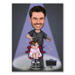 Bild von   erstellung karikatur wilder frjpg | fotogeschenkideende 🎀 Geschenke mit eigenem Foto Motiv o Text