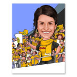 Bild von   erstellung karikatur fan im stjpg | fotogeschenkideende 🎀 Geschenke mit eigenem Foto Motiv o Text