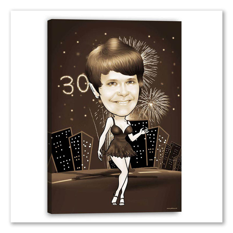Bild von   erstellung karikatur geburtstajpg | fotogeschenkideende 🎀 Geschenke mit eigenem Foto Motiv o Text