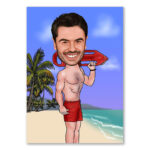 Bild von   erstellung karikatur david hasjpg | fotogeschenkideende 🎀 Geschenke mit eigenem Foto Motiv o Text