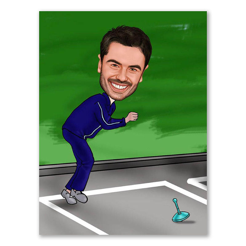 Bild von   erstellung karikatur curlingjpg | fotogeschenkideende 🎀 Geschenke mit eigenem Foto Motiv o Text
