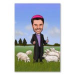 Bild von   erstellung karikatur schfer cjpg | fotogeschenkideende 🎀 Geschenke mit eigenem Foto Motiv o Text