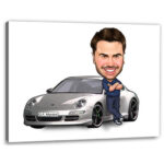 Bild von   erstellung karikatur mein autojpg | fotogeschenkideende 🎀 Geschenke mit eigenem Foto Motiv o Text