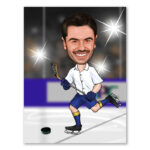 Bild von   erstellung karikatur icehockeyjpg | fotogeschenkideende 🎀 Geschenke mit eigenem Foto Motiv o Text