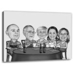 Bild von   erstellung karikatur familienjpg | fotogeschenkideende 🎀 Geschenke mit eigenem Foto Motiv o Text