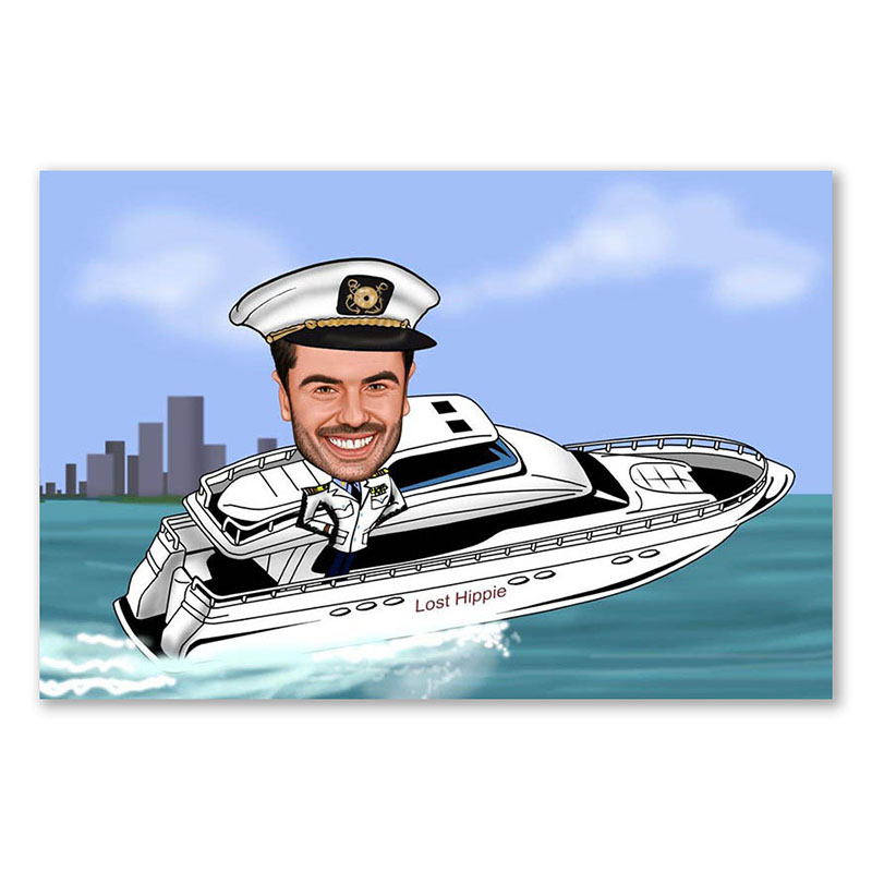 Bild von   erstellung karikatur schnellbojpg | fotogeschenkideende 🎀 Geschenke mit eigenem Foto Motiv o Text