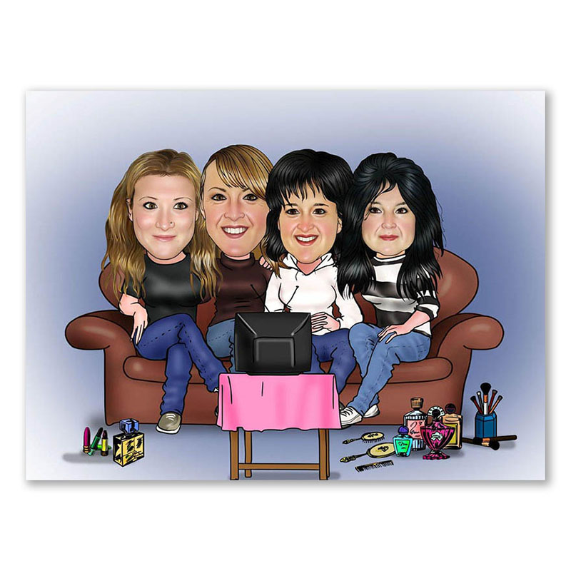 Bild von   erstellung karikatur frauen cjpg | fotogeschenkideende 🎀 Geschenke mit eigenem Foto Motiv o Text