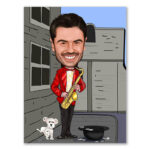 Bild von   erstellung karikatur saxophonjpg | fotogeschenkideende 🎀 Geschenke mit eigenem Foto Motiv o Text