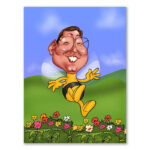 Bild von   erstellung karikatur biene mayjpg | fotogeschenkideende 🎀 Geschenke mit eigenem Foto Motiv o Text