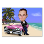 Bild von   erstellung karikatur cool manjpg | fotogeschenkideende 🎀 Geschenke mit eigenem Foto Motiv o Text