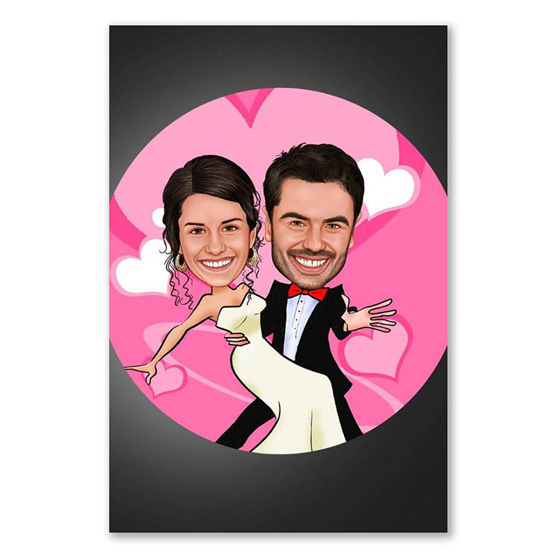 Bild von   erstellung karikatur bond hochjpg | fotogeschenkideende 🎀 Geschenke mit eigenem Foto Motiv o Text