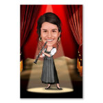 Bild von   erstellung karikatur frau mitjpg | fotogeschenkideende 🎀 Geschenke mit eigenem Foto Motiv o Text