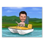 Bild von   erstellung karikatur bootsmannjpg | fotogeschenkideende 🎀 Geschenke mit eigenem Foto Motiv o Text