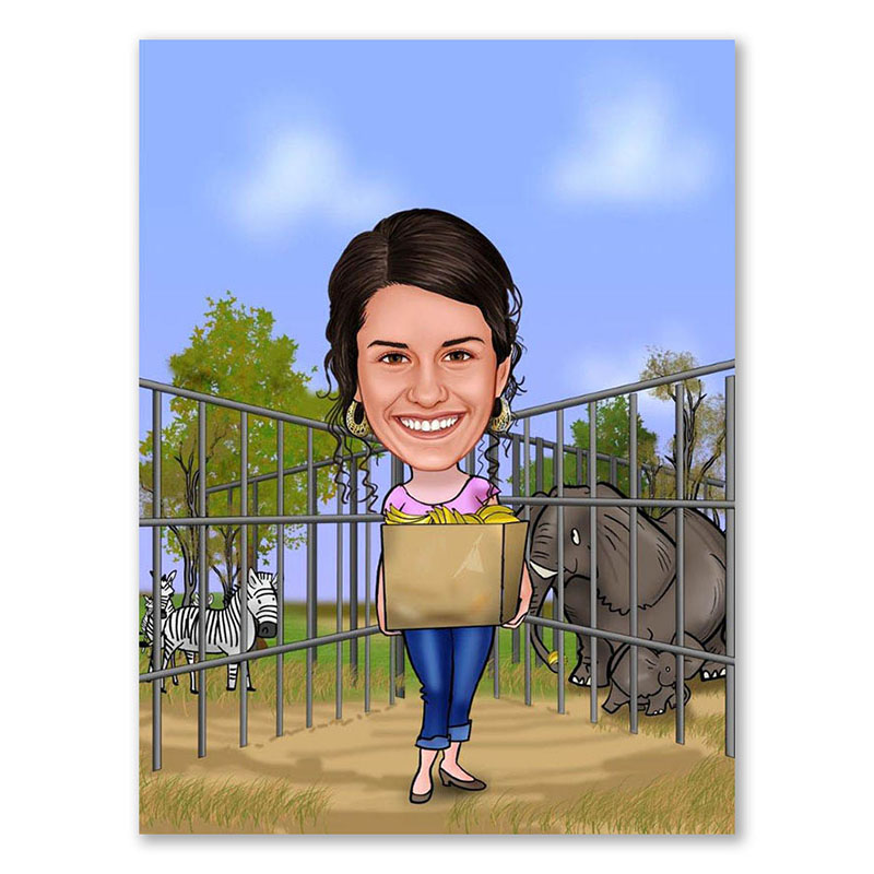 Bild von   erstellung karikatur lunchpackjpg | fotogeschenkideende 🎀 Geschenke mit eigenem Foto Motiv o Text