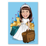 Bild von   erstellung karikatur prinzessijpg | fotogeschenkideende 🎀 Geschenke mit eigenem Foto Motiv o Text