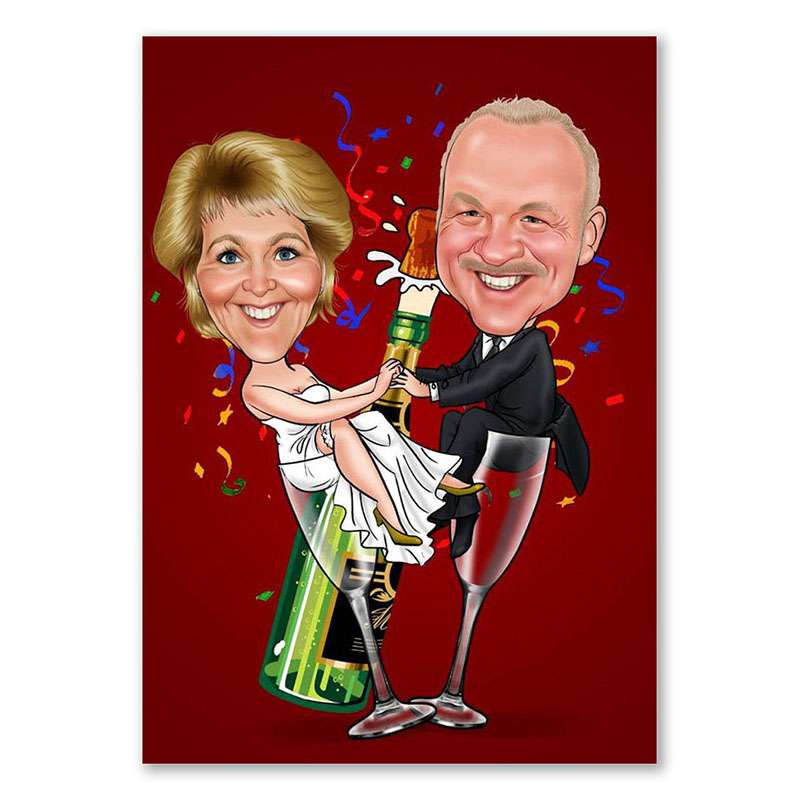 Bild von   erstellung karikatur sylvesterjpg | fotogeschenkideende 🎀 Geschenke mit eigenem Foto Motiv o Text