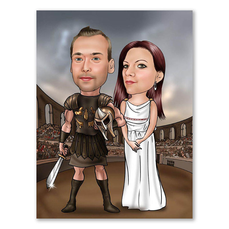 Bild von   erstellung karikatur sexy gladjpg | fotogeschenkideende 🎀 Geschenke mit eigenem Foto Motiv o Text