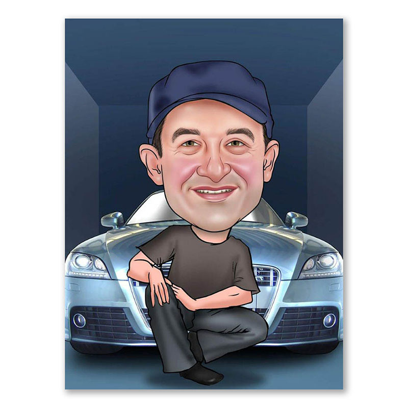 Bild von   erstellung karikatur stolz aufjpg | fotogeschenkideende 🎀 Geschenke mit eigenem Foto Motiv o Text