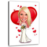 Bild von   erstellung karikatur herz cajpg | fotogeschenkideende 🎀 Geschenke mit eigenem Foto Motiv o Text