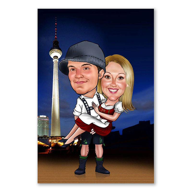 Bild von   erstellung karikatur bayern injpg | fotogeschenkideende 🎀 Geschenke mit eigenem Foto Motiv o Text