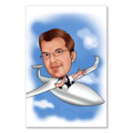 Bild von   erstellung karikatur segelfliejpg | fotogeschenkideende 🎀 Geschenke mit eigenem Foto Motiv o Text