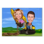 Bild von   erstellung karikatur liebe gehjpg | fotogeschenkideende 🎀 Geschenke mit eigenem Foto Motiv o Text