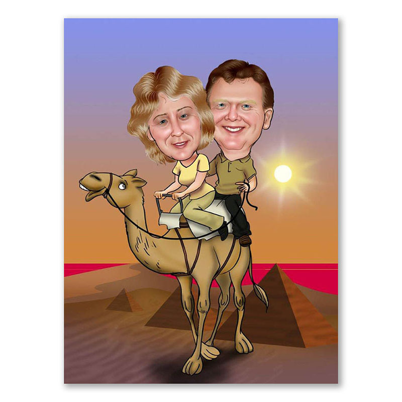 Bild von   erstellung karikatur kamel expjpg | fotogeschenkideende 🎀 Geschenke mit eigenem Foto Motiv o Text