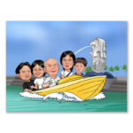 Bild von   erstellung karikatur familienjpg | fotogeschenkideende 🎀 Geschenke mit eigenem Foto Motiv o Text