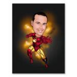 Bild von   erstellung karikatur supermanjpg | fotogeschenkideende 🎀 Geschenke mit eigenem Foto Motiv o Text