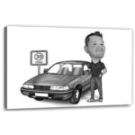 Bild von   erstellung karikatur vorsichtjpg | fotogeschenkideende 🎀 Geschenke mit eigenem Foto Motiv o Text