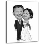 Bild von   erstellung karikatur kuschelndjpg | fotogeschenkideende 🎀 Geschenke mit eigenem Foto Motiv o Text