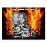 Bild von   erstellung karikatur zwei heiejpg | fotogeschenkideende 🎀 Geschenke mit eigenem Foto Motiv o Text