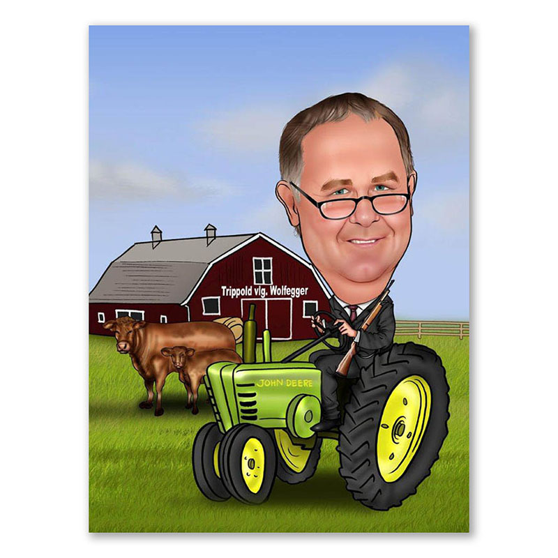 Bild von   erstellung karikatur frhlicherjpg | fotogeschenkideende 🎀 Geschenke mit eigenem Foto Motiv o Text