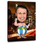 Bild von   erstellung karikatur obelix cjpg | fotogeschenkideende 🎀 Geschenke mit eigenem Foto Motiv o Text