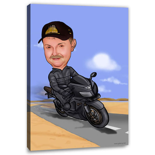 Bild von   erstellung karikatur sport motjpg | fotogeschenkideende 🎀 Geschenke mit eigenem Foto Motiv o Text