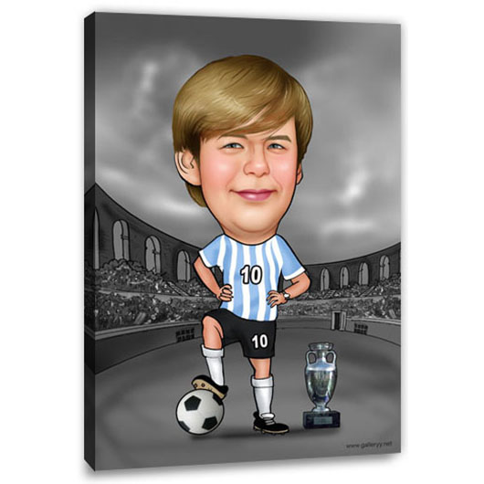 Bild von   erstellung karikatur im stadiojpg | fotogeschenkideende 🎀 Geschenke mit eigenem Foto Motiv o Text